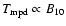 $T_{\rm {mpd}}\propto B_{10}$