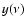 $y(\nu)$
