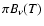 $\pi B_{\nu}(T)$
