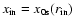 $x_{\rm {in}}=x_{0\rm {s}}(r_{\rm {in}})$