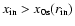 $x_{\rm {in}}>x_{0\rm {s}}(r_{\rm {in}})$