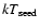 $kT_{{\rm seed}}$