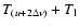$T_{ (u + 2 \Delta \nu)} + T_{\rm l}$