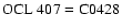 $\rm OCL~407 = C0428$