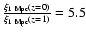 ${\xi_{\rm 1~Mpc} (z=0) \over \xi_{\rm 1~Mpc}
(z=1)} = 5.5$