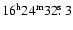 $16^{\rm h} 24^{\rm m} 32\hbox{$.\!\!^{\rm s}$ }3$