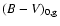 $(B-V)_{0,\rm g}$