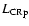 $L_{\rm CRp}$
