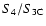 $S_4/S_{\rm 3C}$