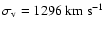 $\sigma_{\rm v}=1296~\rm {km\;s^{-1}}$