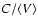 $C/\langle{V}\rangle$