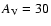 $A_{\rm V}=30$