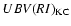 $ UBV(RI)_{\rm KC}$