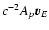 $c^{-2}A_p \vec v_E$