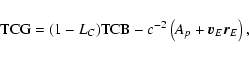 \begin{displaymath}{\rm TCG}=(1-L_C){\rm TCB}-c^{-2}\left(A_p+\vec v_E\vec r_E\right),
\end{displaymath}