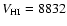 $V_{\rm HI}=8832$
