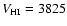 $V_{\rm HI}=3825$