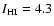 $I_{\rm HI}=4.3$