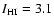 $I_{\rm HI}=3.1$