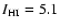 $I_{\rm HI}=5.1$