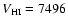 $V_{\rm HI}=7496$