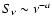 $S_\nu\sim \nu^{-a}$