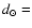 $d_{\odot }=$
