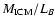 $M_{\rm ICM}/L_B$
