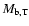 $M_{\rm b,T}$