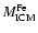 $M_{\rm ICM}^{\rm Fe}$