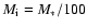 $M_{\rm i}=M_*/100$