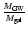 $\frac{M_{\rm GW}}{M_{\rm gal}}$