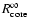 $R_{\rm core}^{\infty }$