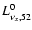$L_{\nu _x,52}^0$