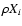 $\rho X_i$