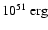 $\rm 10^{51}~erg$