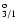 $^{\rm o}_{3/1}$