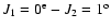 $J_1=0^{\rm e}- J_2=1^{\rm o}$