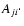 $A_{ji}\cdot$