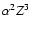 $\alpha^2 Z^3$