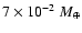 $7\times10^{-2}~M_{\oplus}$