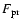 $F_{\rm pr}$