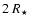 $ 2~\mbox{$R_{\star}$ }$