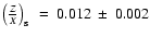 $\left(\frac ZX\right)_{\rm s}~=~0.012~\pm~0.002$