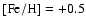 $\rm [Fe/H]=+0.5$