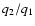 $q_{\rm 2}/q_{\rm 1}$