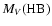 $M_V({\rm HB})$