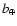 $b_\oplus$