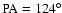 $\rm PA =
124^\circ$
