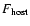 $F_{\rm {host}}$